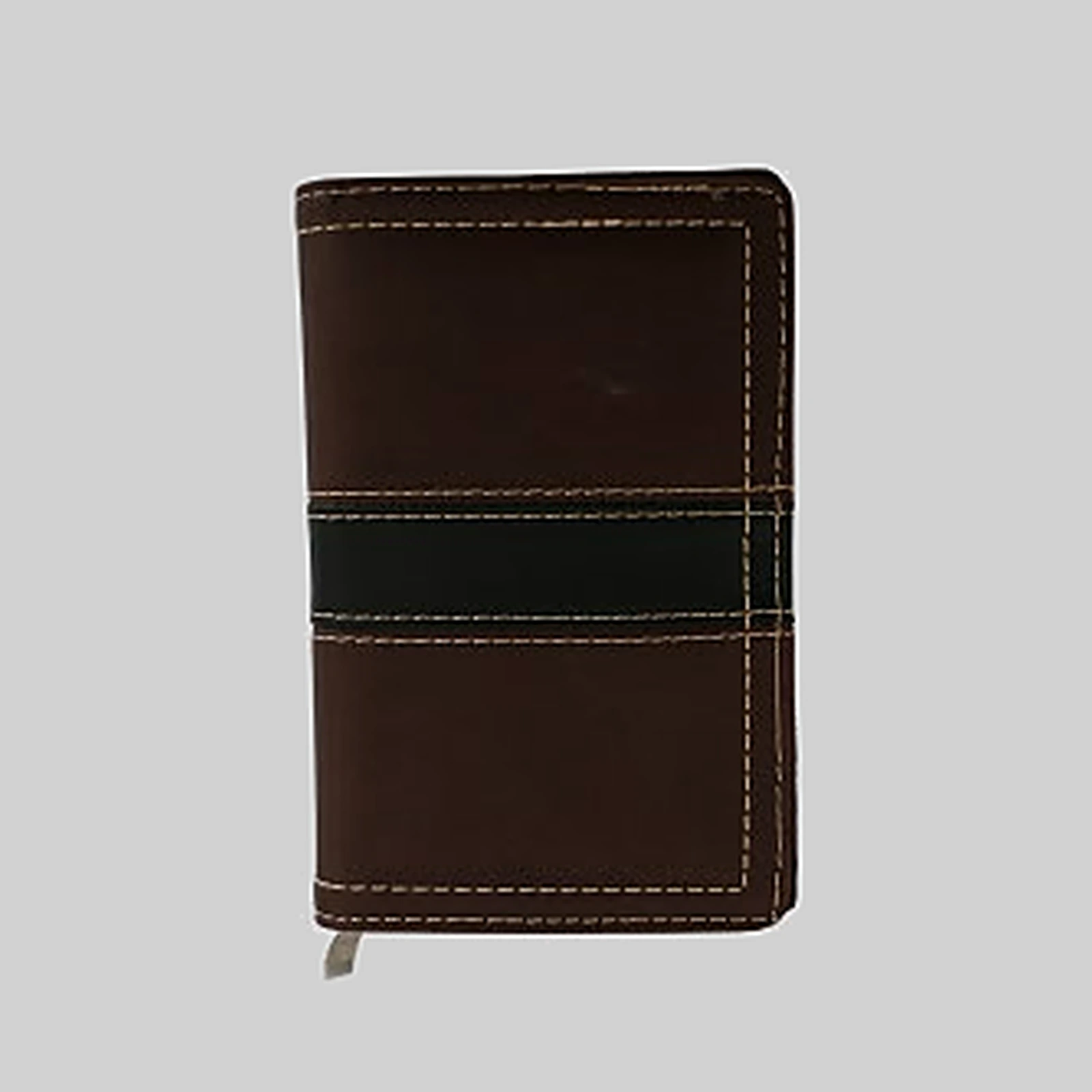 Stitched manicure case, brown — image 1 of 2