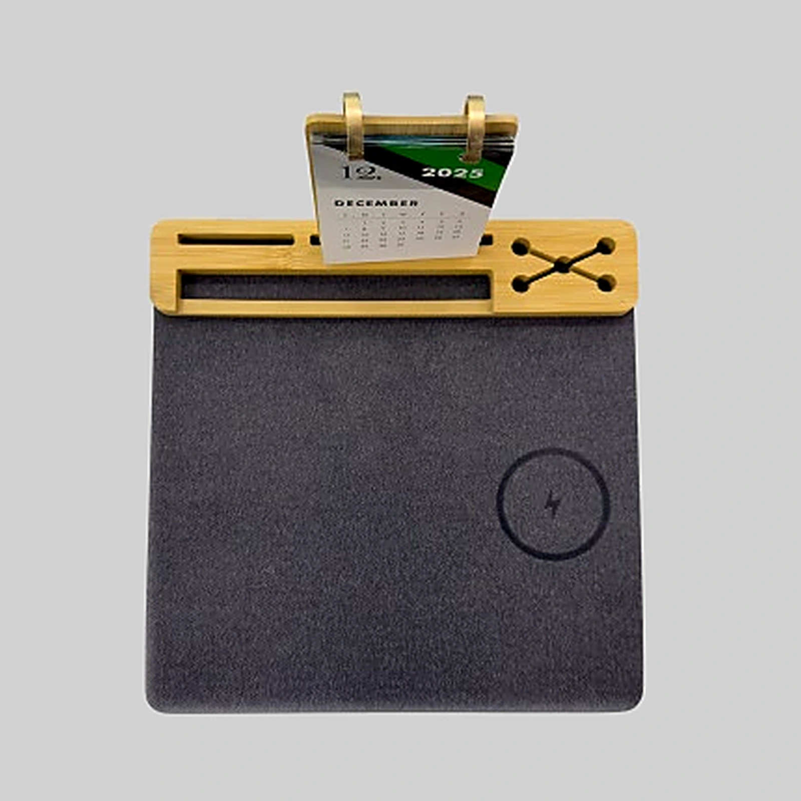 Wireless charging calendar mat, black — image 1 of 1
