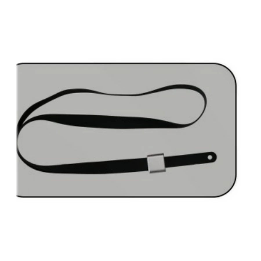 ID lanyard with badge reel — blue — image 1 of 1