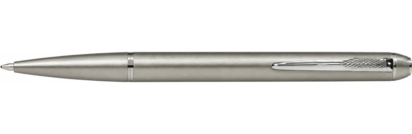 Brushed silver executive pen — image 1 of 1