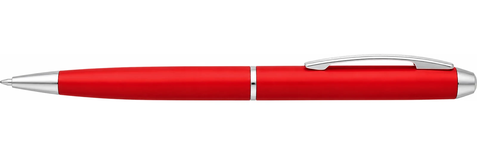 Red pen with silver accents — image 1 of 1