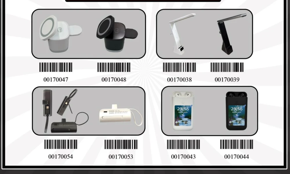 Wireless desk gadget set — image 1 of 1