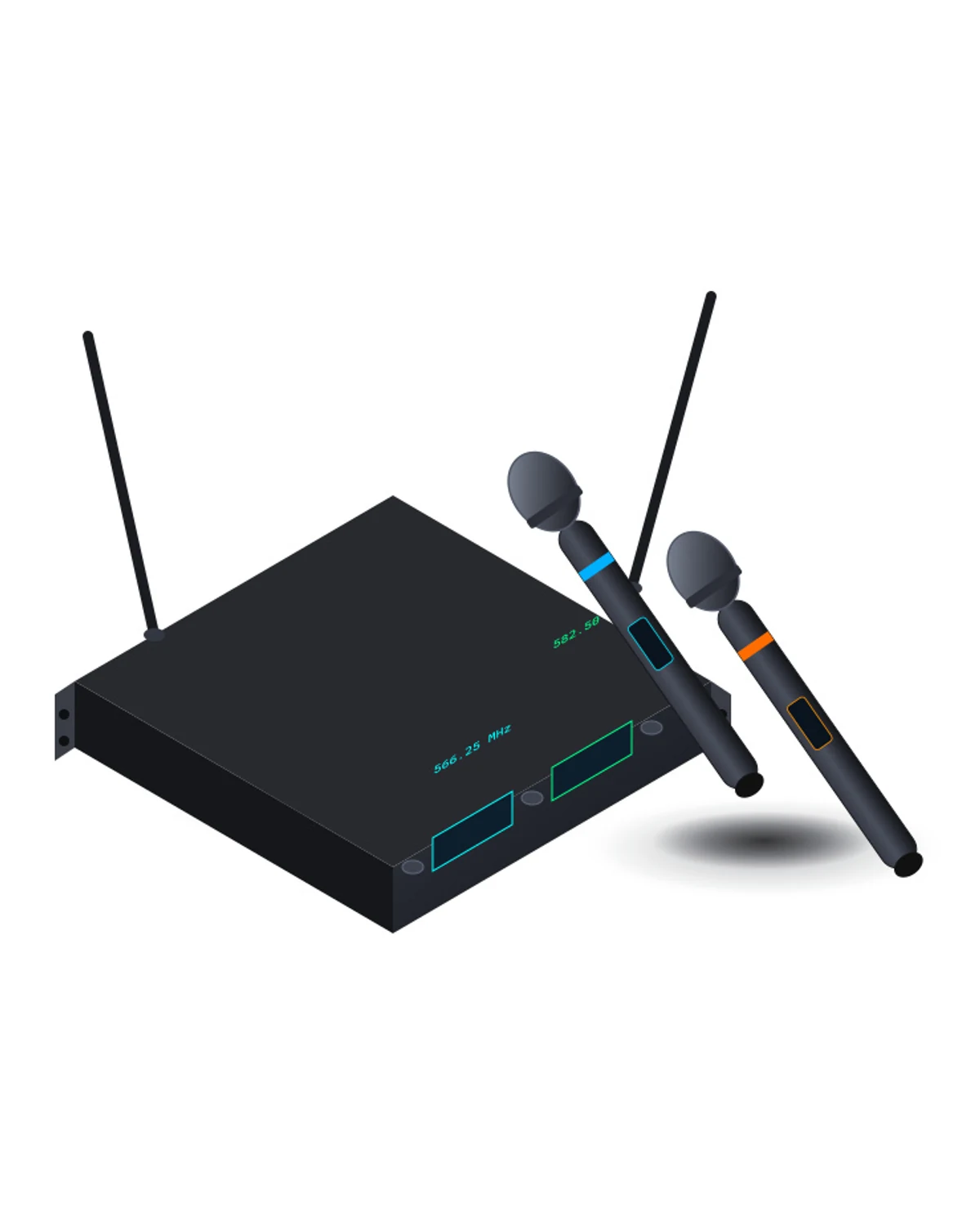 Wireless Microphone Set